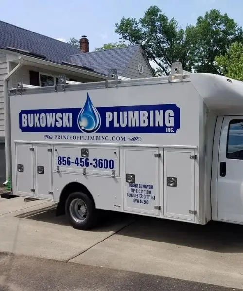 Bukowski plumbing's service truck